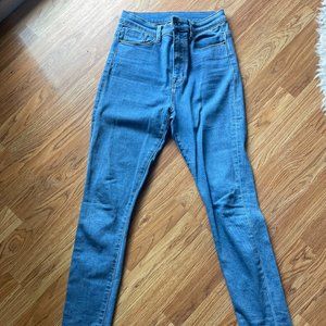 High-waisted BDG denim